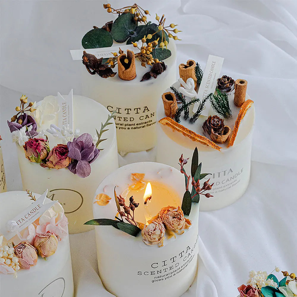 Plant Scented Candles