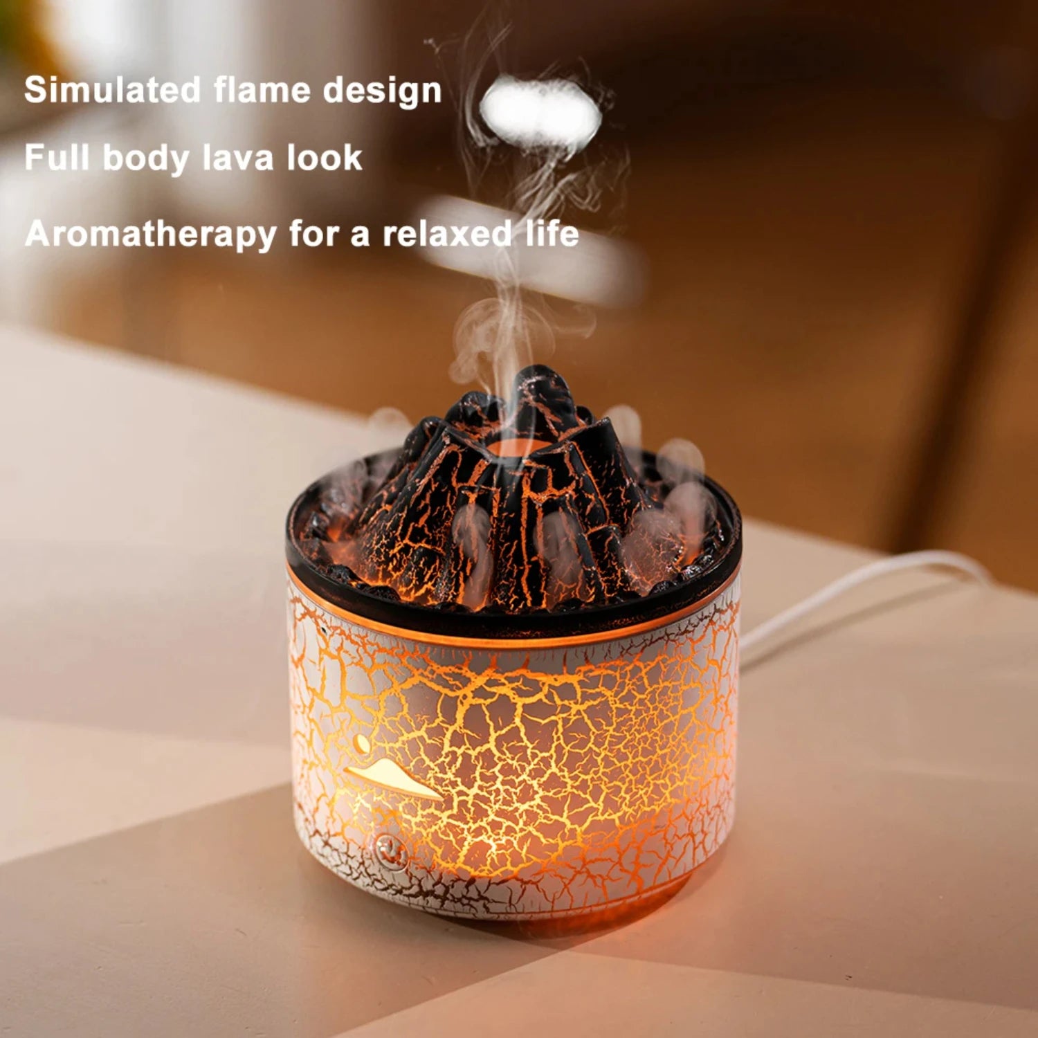 Lava Glow Mini Diffuser & Air Purifier