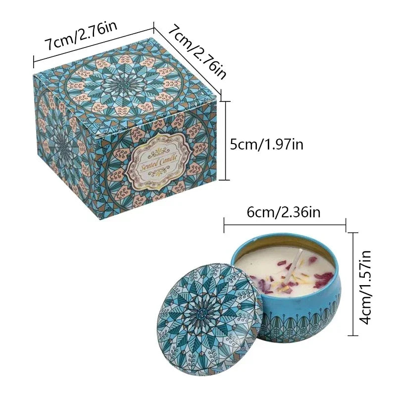 Scented Flower Candles