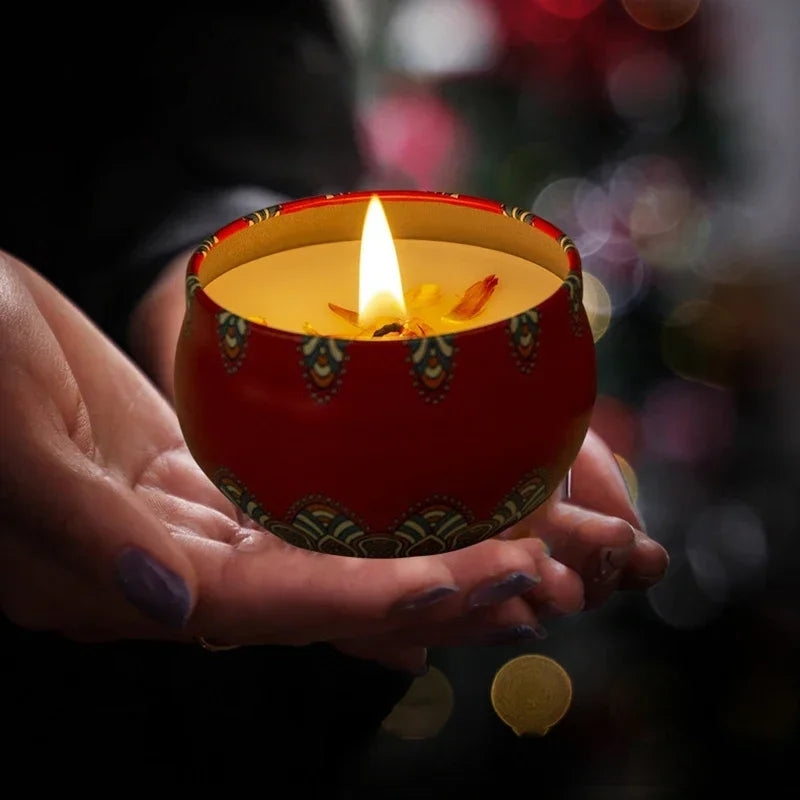 Scented Flower Candles