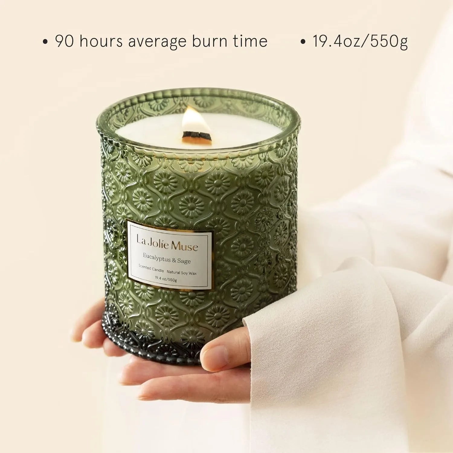 Relaxing Wood Wick Candle