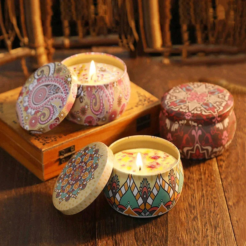 Scented Flower Candles