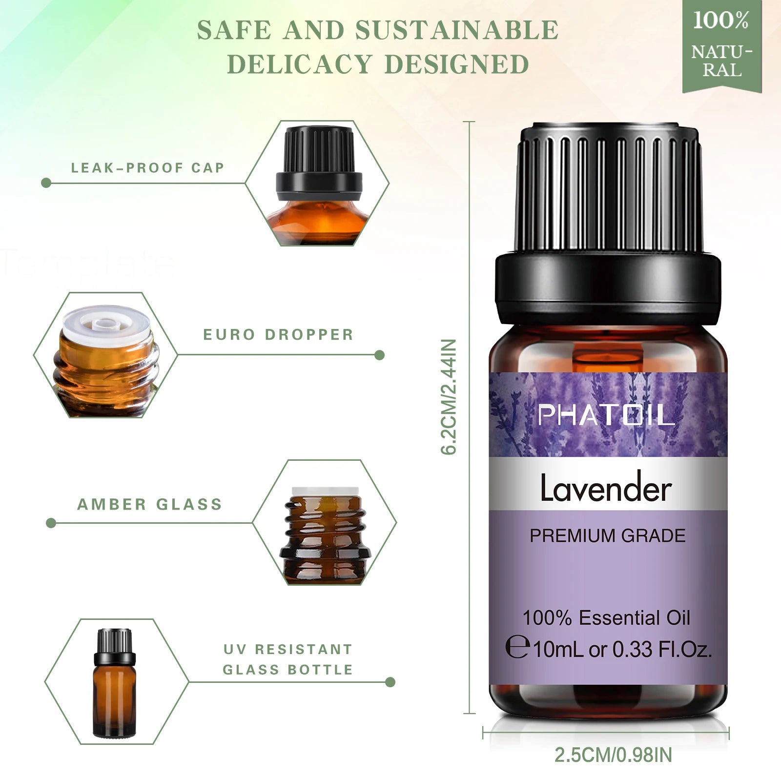 Premium 6-Piece Essential Oils Set