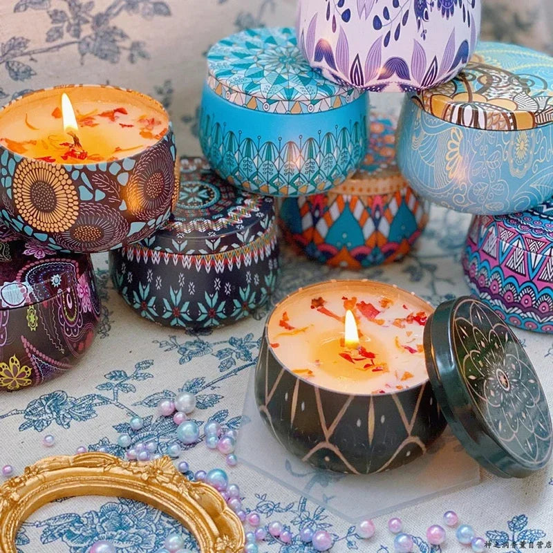 Scented Flower Candles