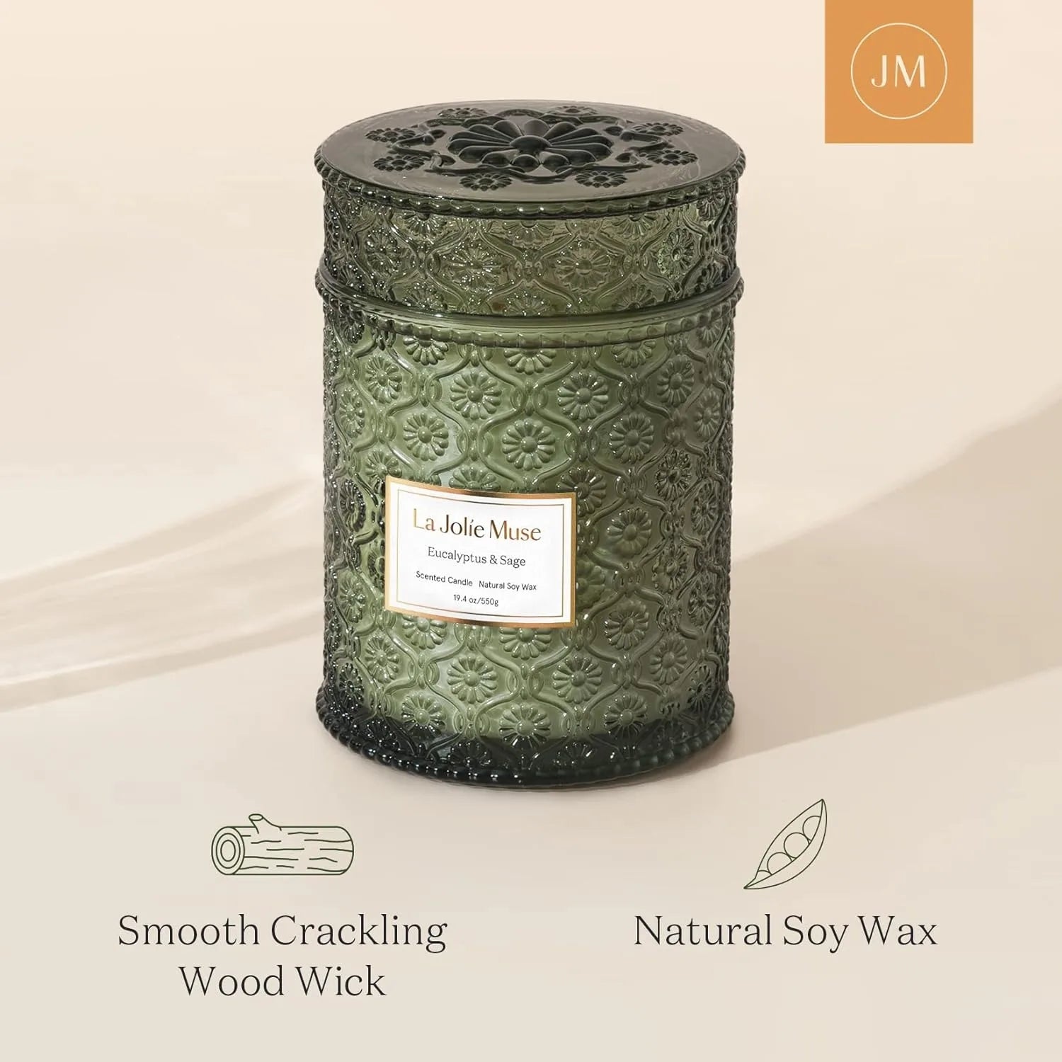 Relaxing Wood Wick Candle